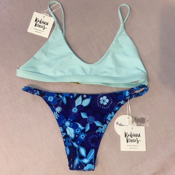 Kulani Kinis Bikini-NWT!💙🩵 - Picture 1 of 4